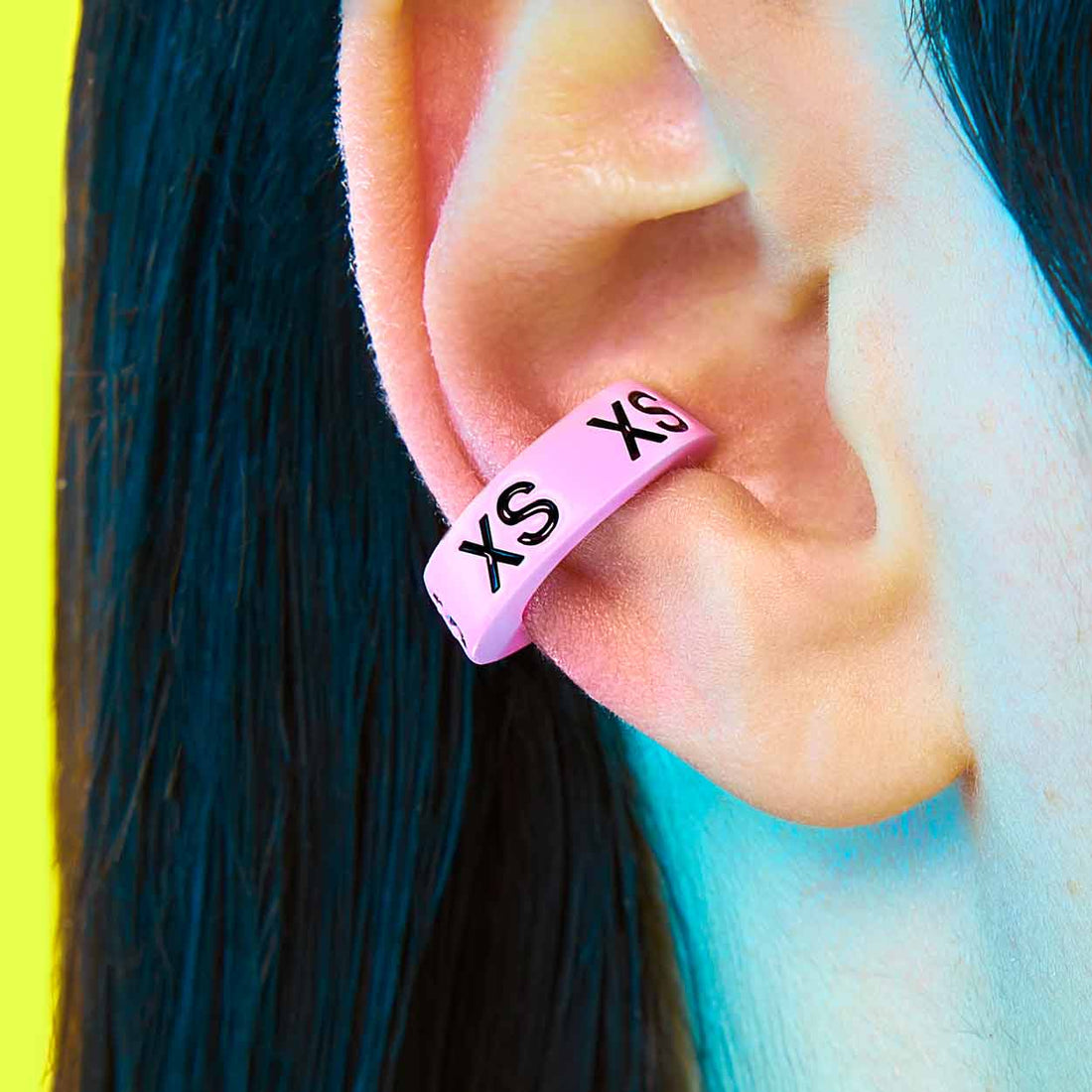 Size Ear Cuff - Pink / XS