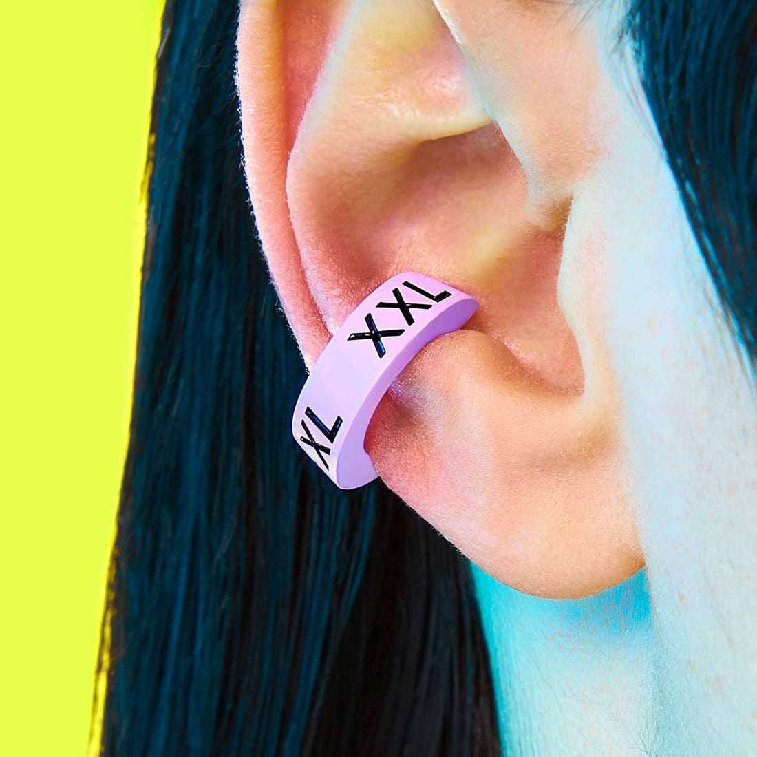 Size Ear Cuff - Lilac / XXL