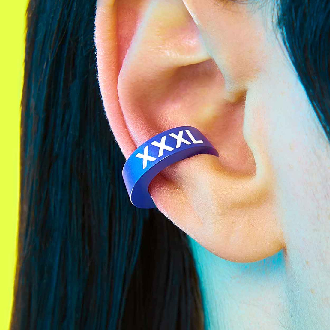 Size Ear Cuff - Indigo / XXXL