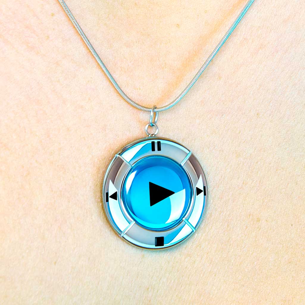 Press Play Pendant